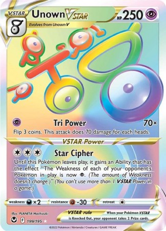Unown VSTAR #199