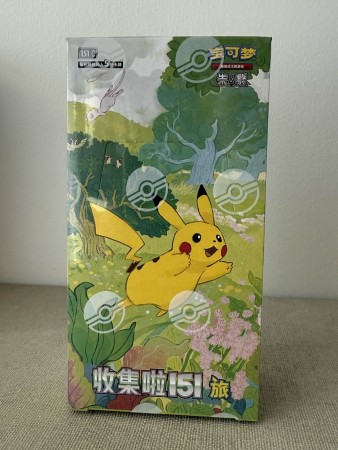 Pokemon Collect 151 Journey Kinesisk Booster Box