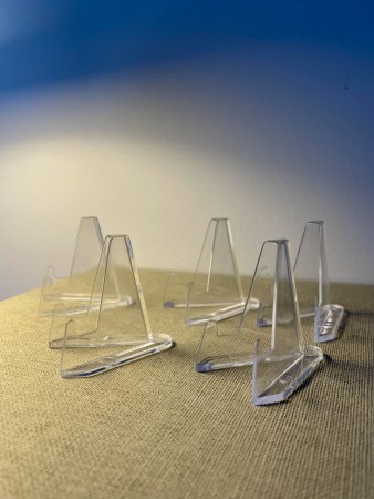 Acrylic Card Holders (5stk per pakke)